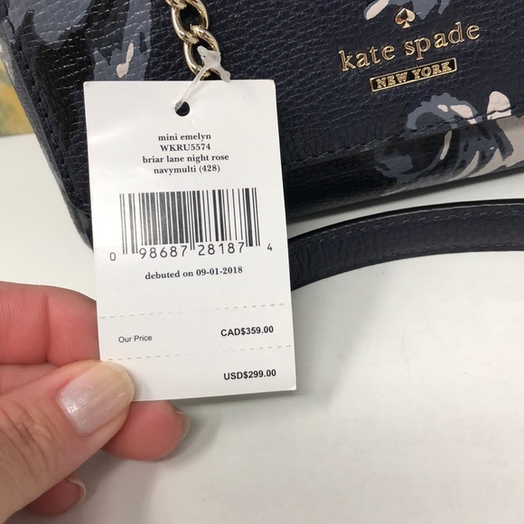 NWT Kate spade mini Emelyn Shoulder Bag - Picture 7 of 7